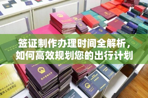 启东签证制作办理时间全解析，如何高效规划您的出行计划