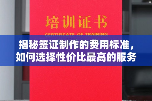 启东揭秘签证制作的费用标准，如何选择性价比最高的服务？