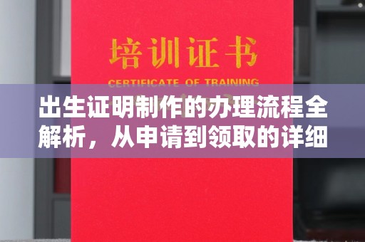 启东出生证明制作的办理流程全解析，从申请到领取的详细指南