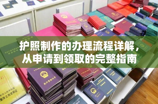 启东护照制作的办理流程详解，从申请到领取的完整指南